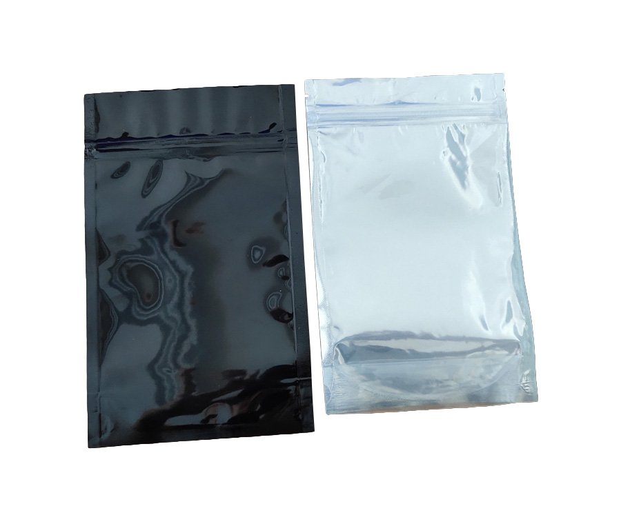 Custom printed stand up mylar smell proof bag
