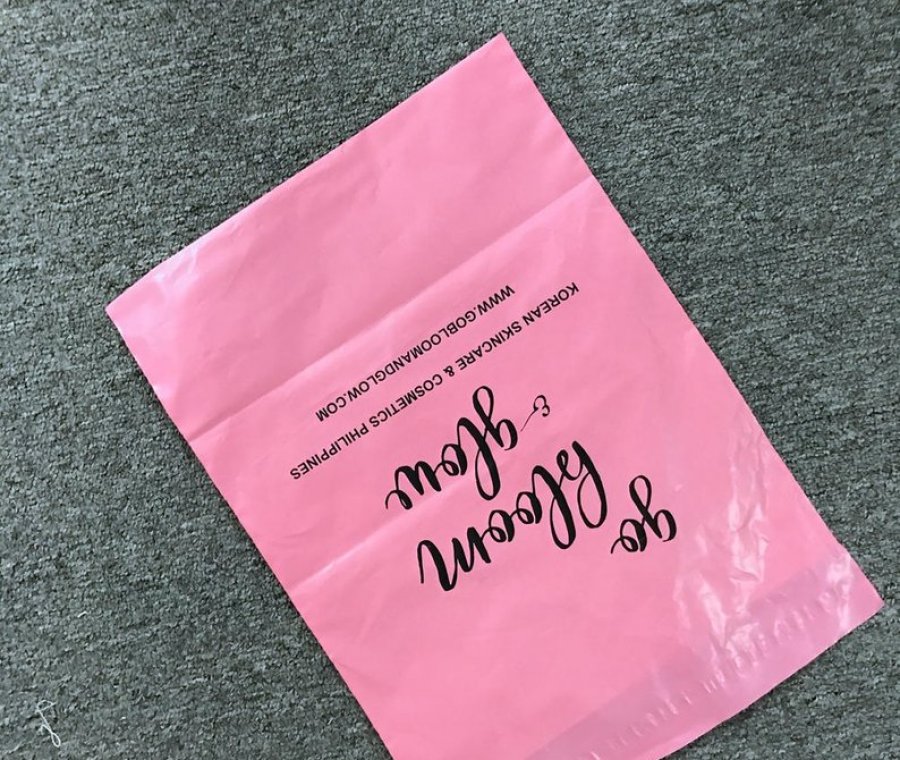 Colorful Printed GRS certified recycled PE Plastic Mailer bag POLY clothes shipping bag