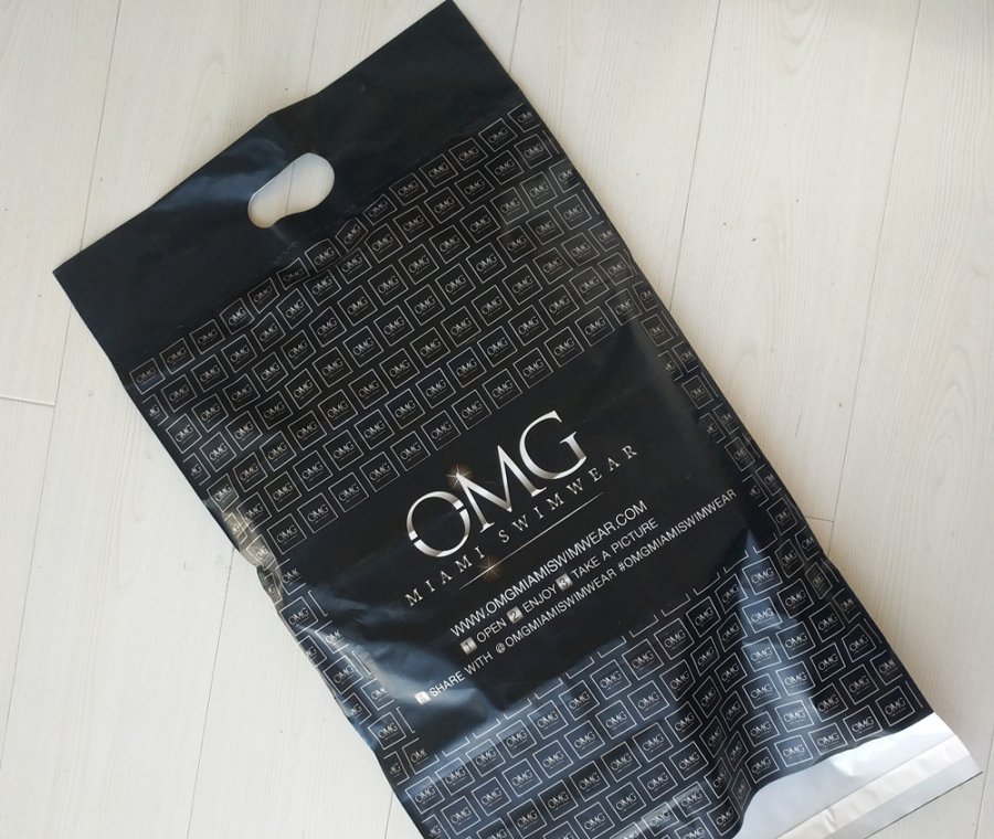 custom printed apparel clothing poly mailer bags with handles