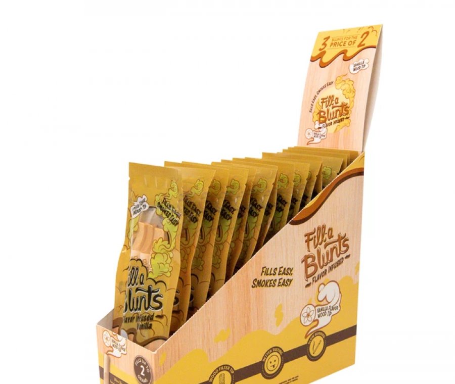 Blunt Wraps Display Box | Custom Retail Counter Display Packaging Box